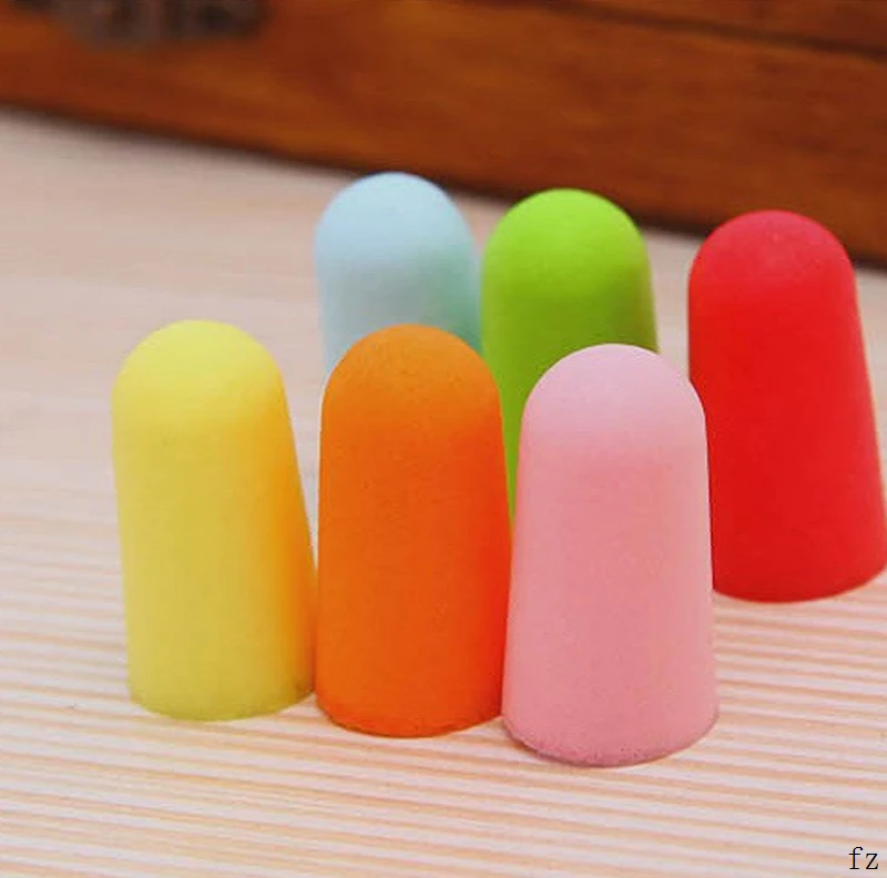 10 Pairs Antinoise Ear Plugs Sound Insulation Ear Protection Soft