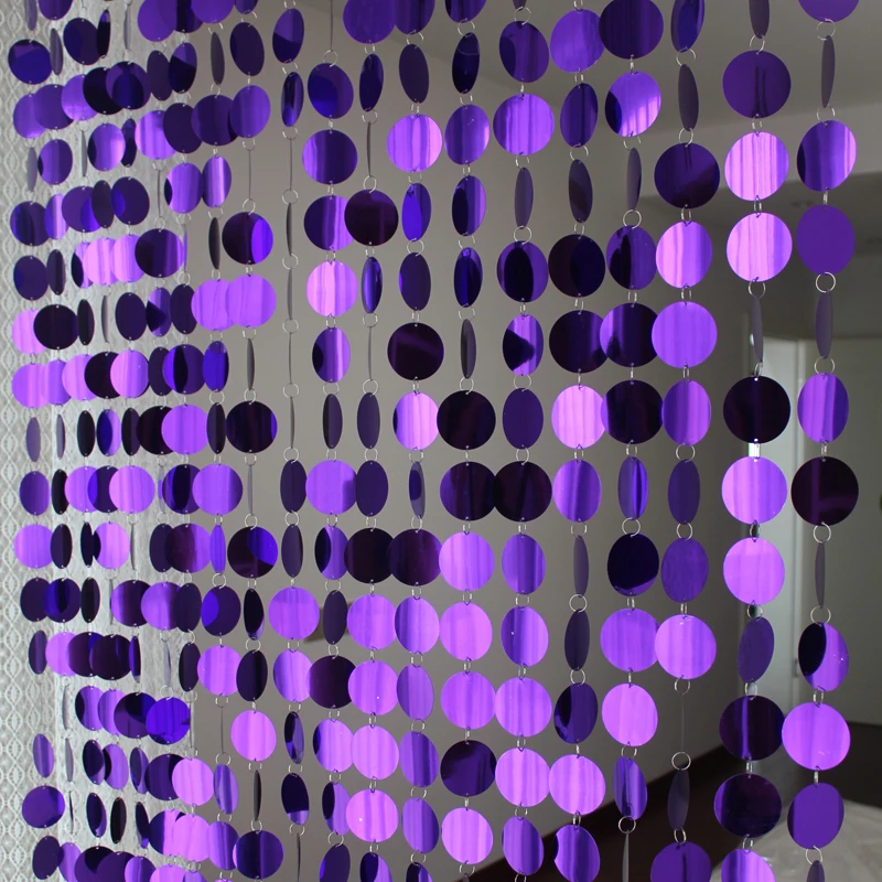 

Free shipping, 6 m long,PVC sequins curtain, interior curtains, silver glitter sequins