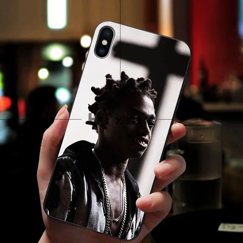 HTXian Kodak Black Song Soft black Phone Case for iPhone 11 pro XS MAX 8 7 6 6S Plus X 5 5S SE XR case