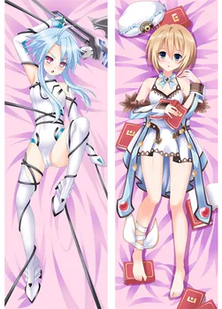 

Double-side Printed Hyperdimension Neptunia pillow cover case sexy girl throw pillow case Otaku Hugging Body pillowcase Gifts