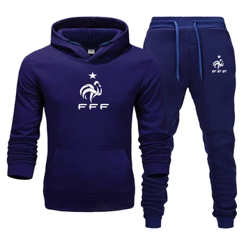 

Quality Boutique Men's Sports Hoodie + Sports Pants Suit Autumn and Winter Fashion Brand Clothing