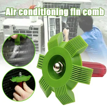 

V0A6 Fin Comb 2pcs Set Radiator Evaporator Straightener Rake Cleaner Tool