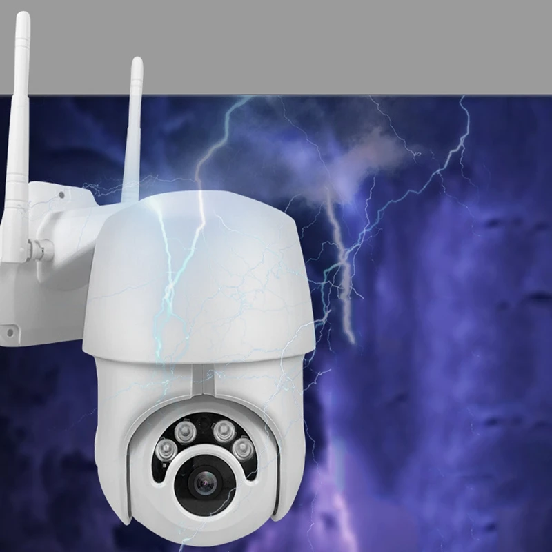 Ip-камера наружная HD Сетевая Беспроводная wifi камера наружная Водонепроницаемая шариковая машина мониторинг(штепсельная вилка США