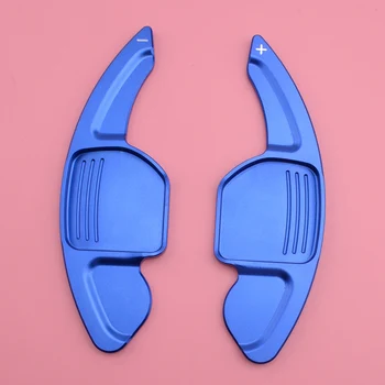 

CITALL 2pcs Aluminum Alloy Steering Wheel Shift Paddle Gear Shifter Extension Fit for Audi TT Q7 R8 A6 S4 RS3 RS6 R8 Blue