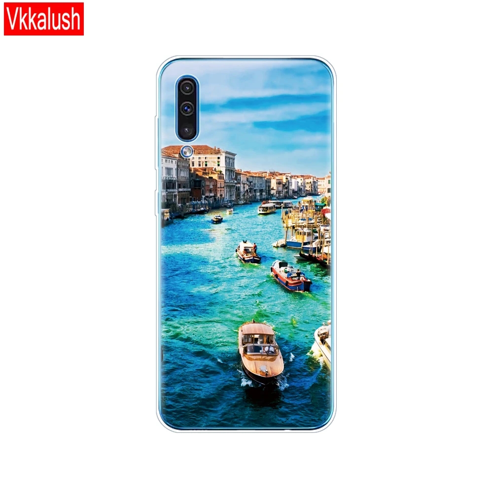 80033 Для samsung Galaxy A30S силиконовый прозрачный Футляр задняя крышка чехол для телефона samsung A30 A307 A307F SM-A307F мягкий чехол 6,4 роскошный - Цвет: 80033
