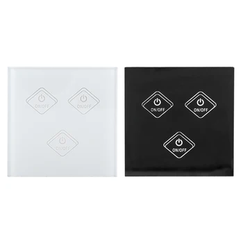 

Smart RF Touch Light Switch Wall Timer Wireless Touch Smart Switch Panel Support for ALEXA Google home AC90-250V App Controlled
