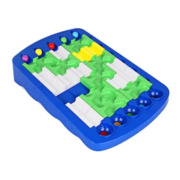 

IQ Puzzle for Children Connection Puzzle Logical Thinking Board Game Challenge with Solution Toys
