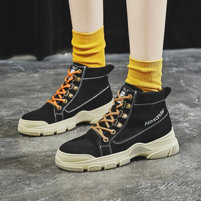 

Martin boots female cool street 2020 winter fashion new outdoor leisure wild net red thin cotton shoes wild Korean ins tide boot