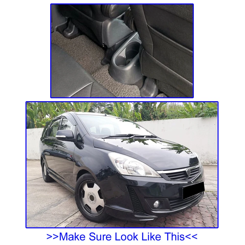 Для Proton Exora 2009- ящик для хранения подлокотник Подлокотник двухслойный черный кожаный пепельница украшение 2010 2012