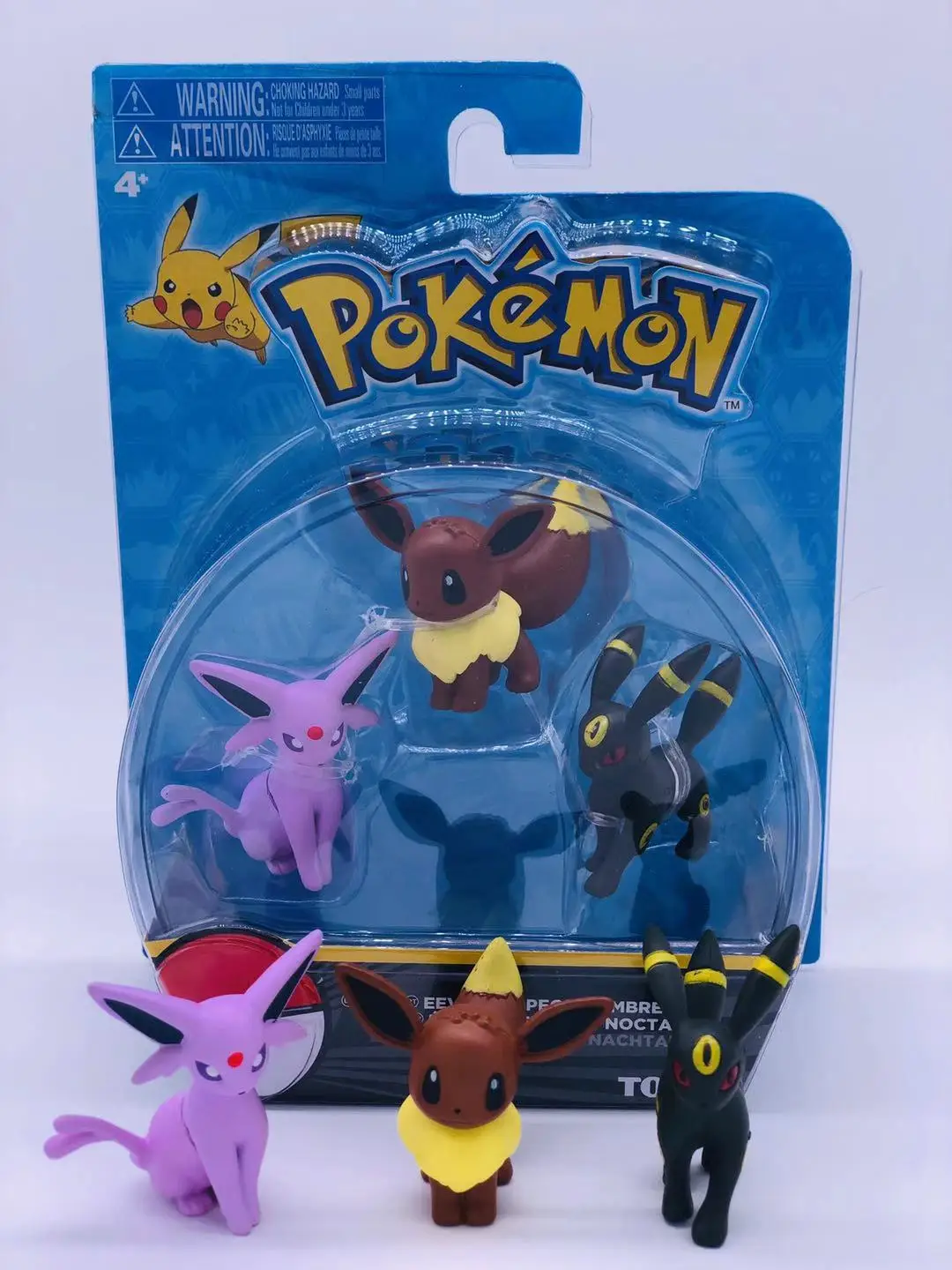 Takara Tomy Pokemon Eevee семейная фигурка игрушки Модель Коллекция экшн-игрушки для детей на день рождения рождественские подарки