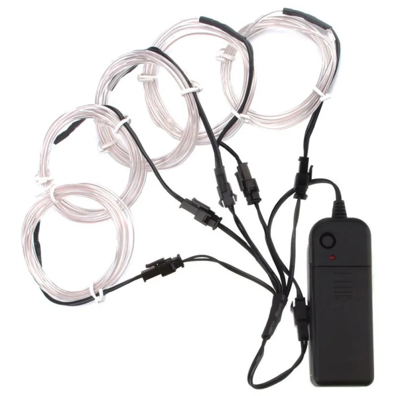 

led strip With neon light 1M Cold Waterproof flexible rgb LED Strips Controller Rope Cold Wire Wire Decor Dance Party Wir