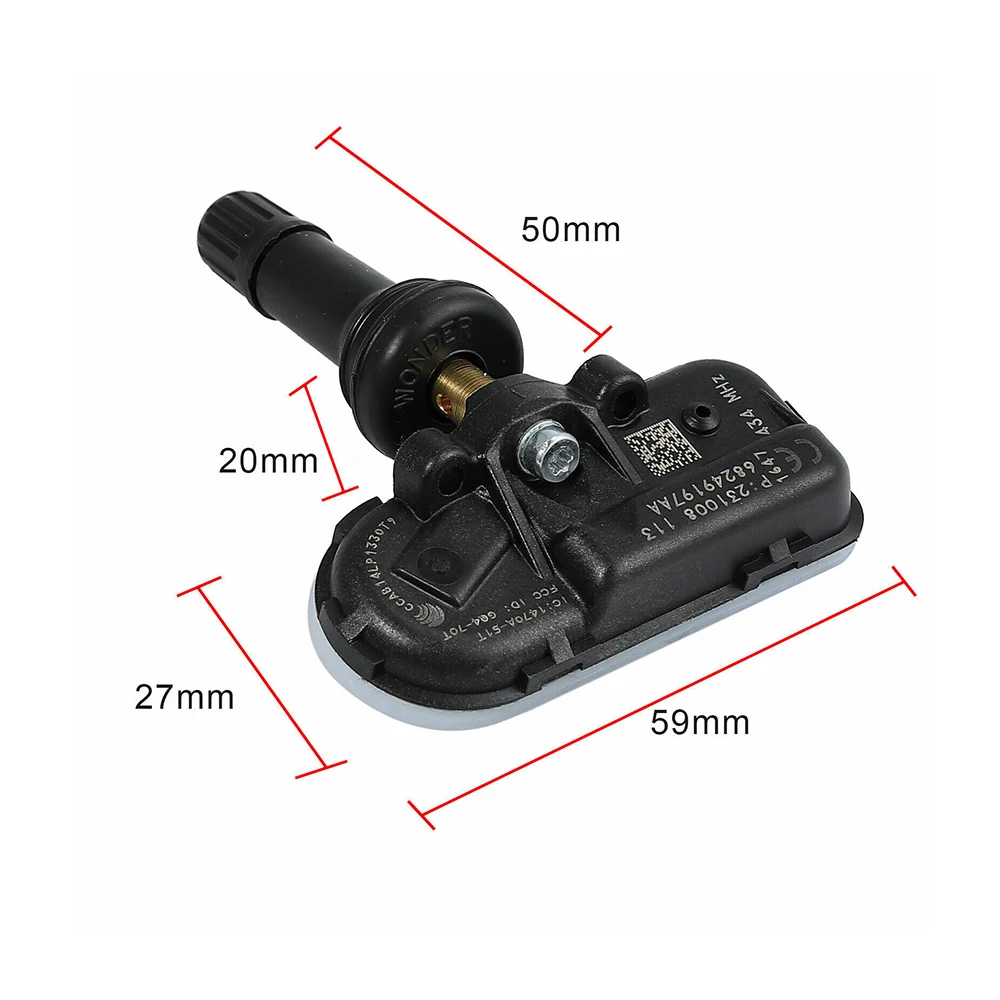 Датчик давления в шинах автомобиля 68249197AA TPMS датчик 434 МГц для DODGE RAM 1500 2500 3500
