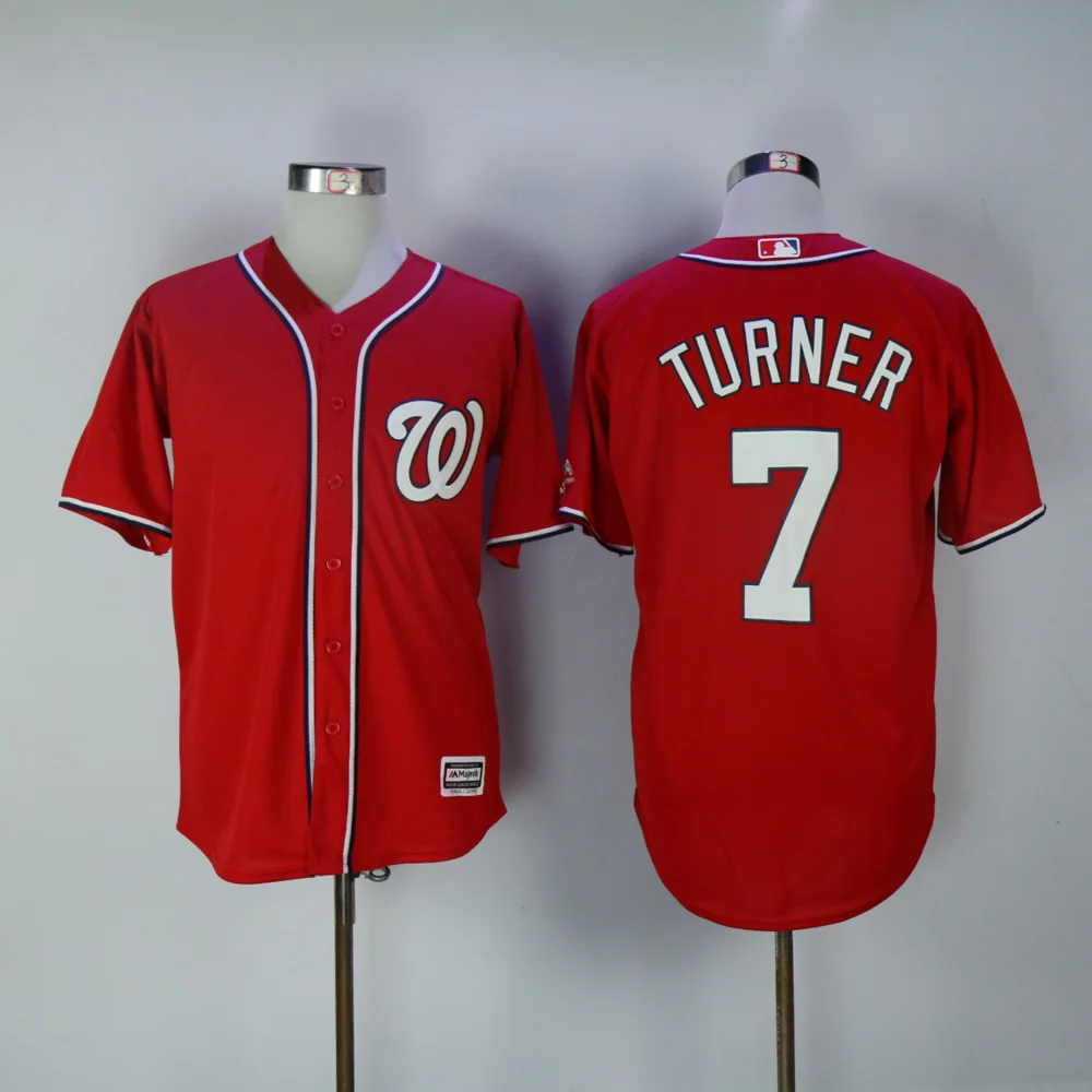 Мужская футболка с принтом "The Washington Bryce Harper Max Scherzer Trea Turner Ryan Zimmerman Anthony Rendon, danel Murphy" - Цвет: AS PICTURE