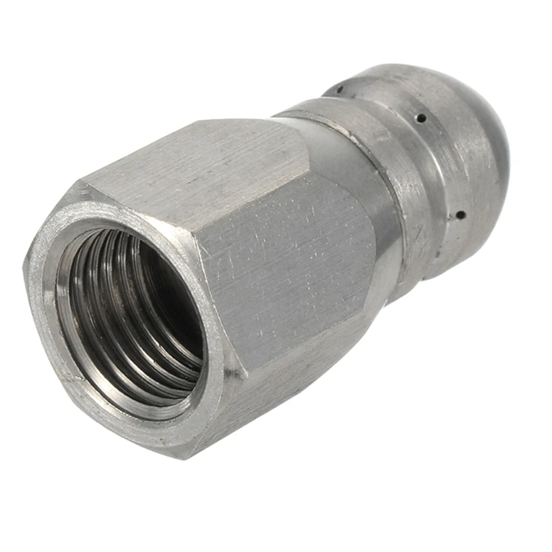 High Pressure Washer Stainless Steel  Drain Wash Head Tools Rotating Sewer Jetter Nozzle 1 / 8  1/4 3 / 8 gas welding machine