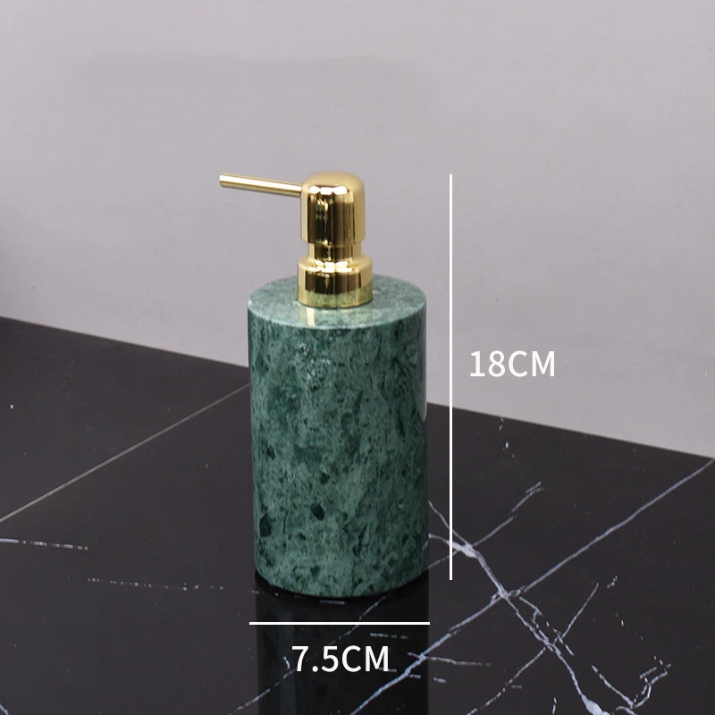 Indian Green Marble Bathroom Set image 12