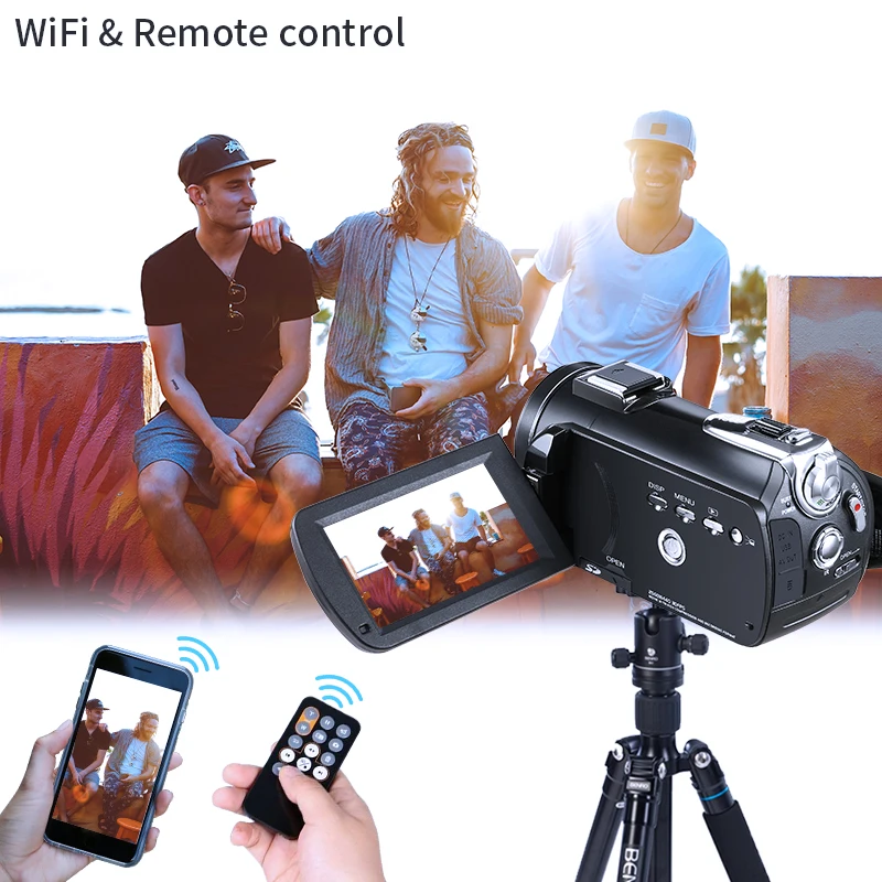 Ordro 4K Vlog Camcorder 4