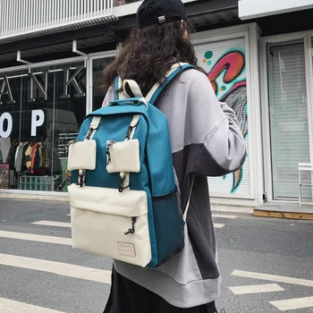 

Schoolbag Female College Student Backpack Trendy Male Versatile Large Capacity Campus Backpack