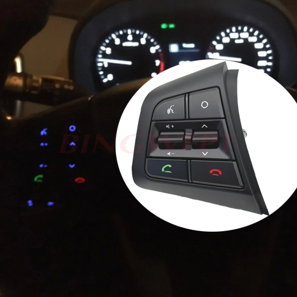 1 шт. Рулевое колесо для hyundai ix25 creta правое Рулевое колесо Кнопка музыкальный переключатель Bluetooth Телефонная Кнопка Кабельная линия