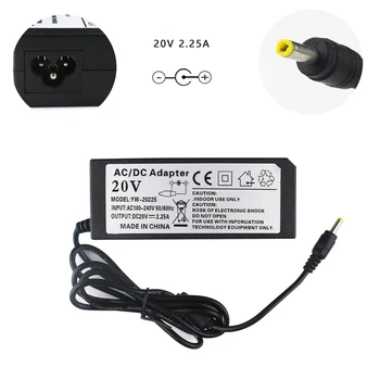 

20V 2.25A 4.0*1.75mm AC Adapter For Lenovo IdeaPad 120S 320S 720S 310S 510S Power Supply