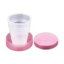 Переносная дорожная чашка Выдвижной Складной Мини Телескопический складной Открытый QT