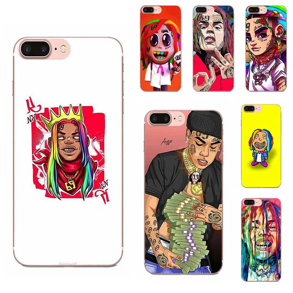

Design Phone Case Hip Hop Rapper Tekashi 69 For Xiaomi Mi3 Mi4 Mi4C Mi4i Mi5 Mi 5S 5X 6 6X 8 SE Pro Lite A1 Max Mix 2 Note 3 4