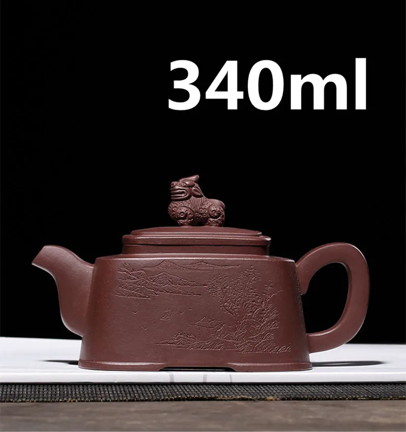 

Teapot Yixing Zisha Clay Chinese Porcelain Teapots Tea pot Ceramic 340ml New Arrived High Quality With Gift Box