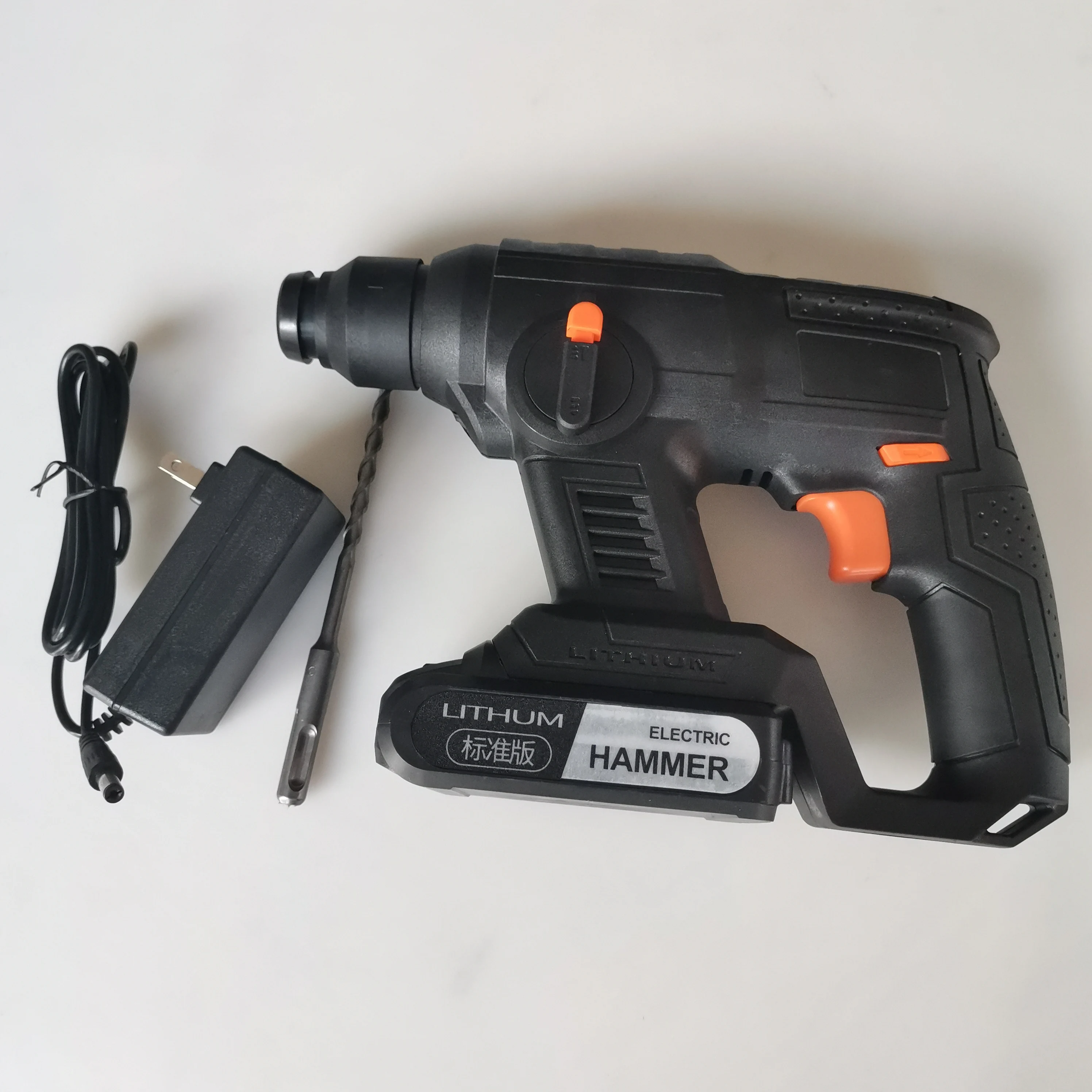 21V 2500mAh 21 в беспроводной перфоратор 21 в инструмент роторный молоток электрический молоток Беспроводной литий-ионный молоток дрель электрическая на углеродную щетку st - Цвет: 21V 2500mAh