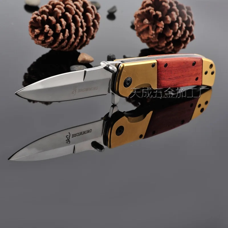 Folding knife Survival Pocket Tactical Hunting Fruit Hunting Pocket Folding Knife Stainless St
