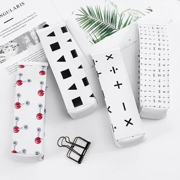 

Cute Kawaii Canvas Pencil Case High Capacity Pen Bags Cute Pencil Bags For Girls Gift School Supplies Korean Stationery