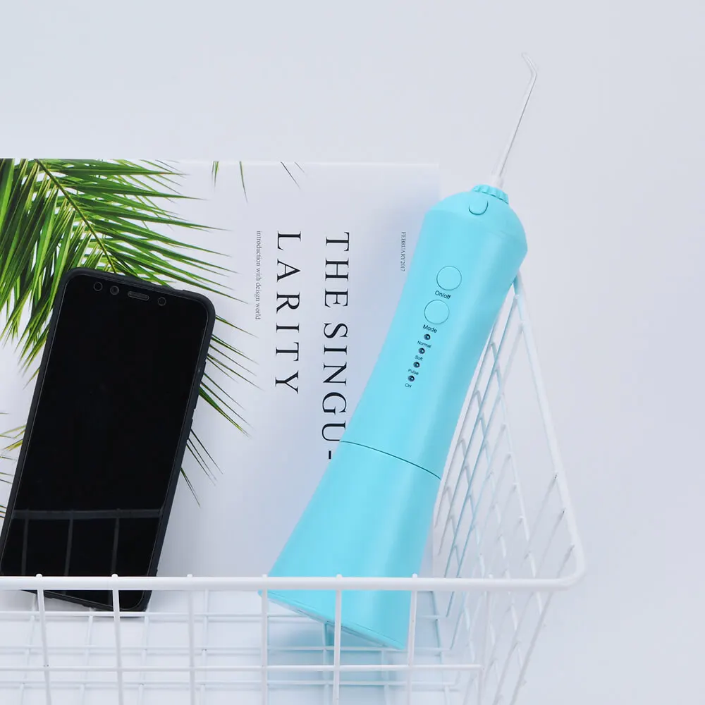 

3 Modes Portable Electric Oral Irrigator USB Rechargeable Dental Irrigator 3 Tips Water Dental Flosser Water Jet Teeth Cleaner