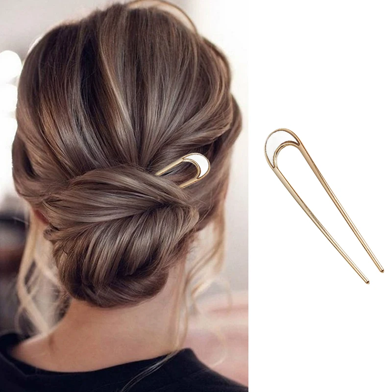 Messy Bun Hair Pin Clip