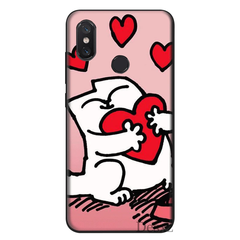 B7 Силиконовый чехол для мобильного телефона случай для Redmi Примечание 4 4X 5A 5 6 7 Pro Prime Simons Cat - Цвет: B7