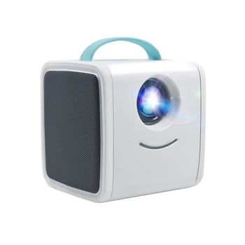 

Q2 Mini Projector 700 Lumens Children Education Children'S Gift Parent-Child Portable Projector Mini Led Tv Home Beamer(Us Plug)
