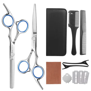

10PCS Safe Professional Haircut Tools Hairstyling Set for Salon
