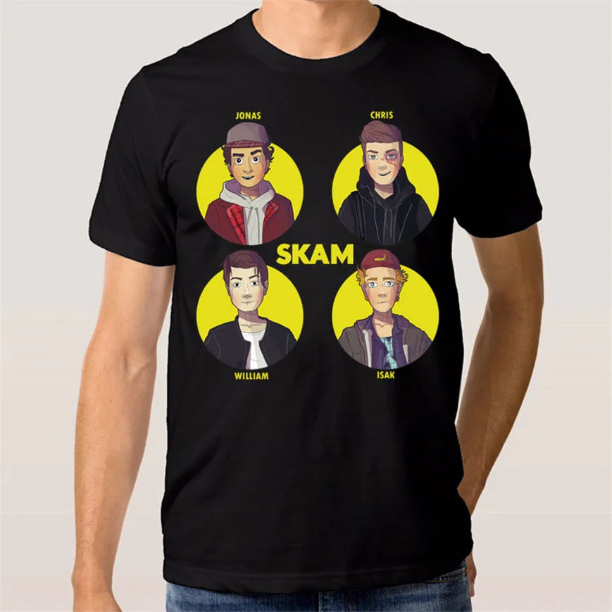 

Skam Art T-Shirt, Tv Series Tee, Men'S Women'S All Sizes New Trends Tee Shirt