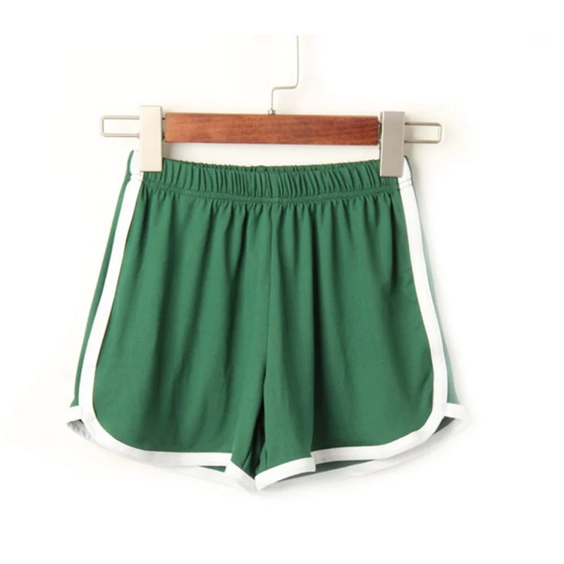 2020 New Summer Women Casual Shorts Casual Low Waist Straight Breathable Short Pants Button Solid Color Homewear spodenki