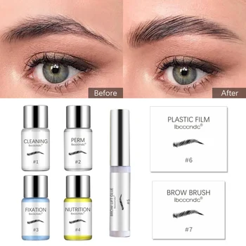 

Fast Styling Eyebrow Lamination Kit Long Lasting DIY Portable Professional Eyelash Lift Natural Perming Fixing Moisturizing