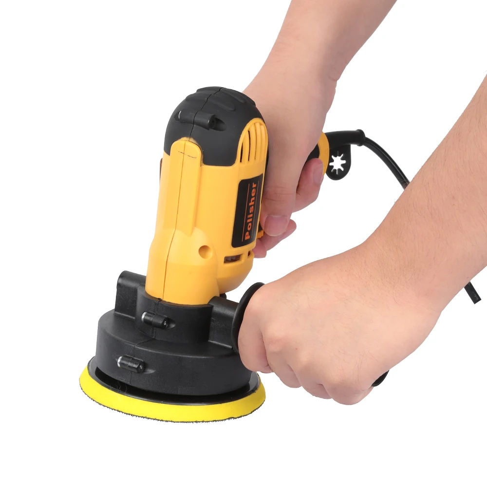 

220V 700W Electric Car Polisher Machine 6-Gear Variable Adjustable Speed Sanding Waxing Tools M14 Thread Polisher Machine Kit