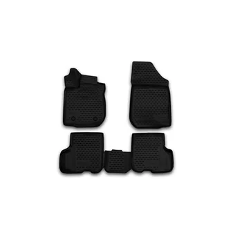 

3D mats in salon Renault Logan/Logan MCV 2014-2017 4 PCs (Renault Logan)