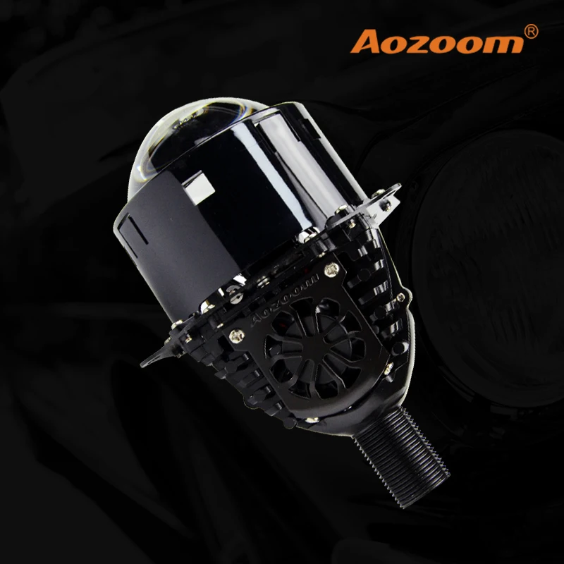 Aozoom высокое качество 2 шт 3 дюйма светодиодный без потерь Би объектив проектора