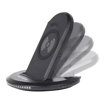 

Wireless Charger Dual Coil Fast Charge Vertical Foldable Phone Charging Stand