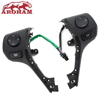 

84250-02560 Buttons Bluetooth Phone Steering Wheel Audio Control Button For TOYOTA Corolla RAV4 2014 2015 Car Styling