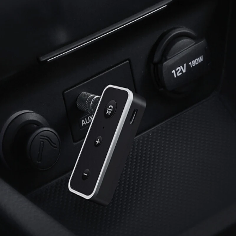 Bluetooth 5,0 приемник автомобильный комплект стерео музыка 3,5 мм разъем AUX аудио адаптер беспроводной громкой связи приемник для наушников динамик