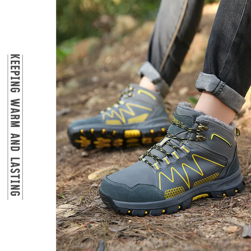 39-46 boots winter Comfortable warm Non-Slip winter men shoes#998MX