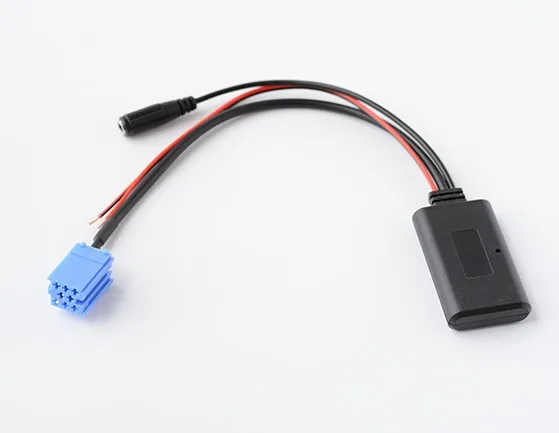Biurlink 5 шт. Mini ISO 8Pin Bluetooth аудио AUX гарнитура микрофон Aux кабель адаптер для Volkswagen