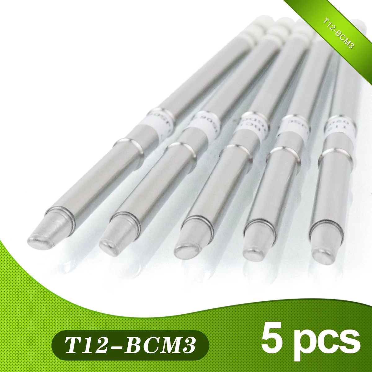 Series Soldering Iron Tips for HAKKO T12 Handle DIY kits LED vibration switch Temperature Controller FX951 952 T12-BCM2 5pcs/lot soldering iron tips