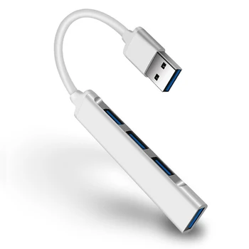 

USB Hub 2.0 Multi USB Splitter 4 Ports Hab For PC