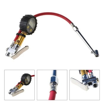

Digital Car Tire Air Pressure Inflator Gauge LCD Display LED Backlight Vehicle Tester Inflation Monitoring