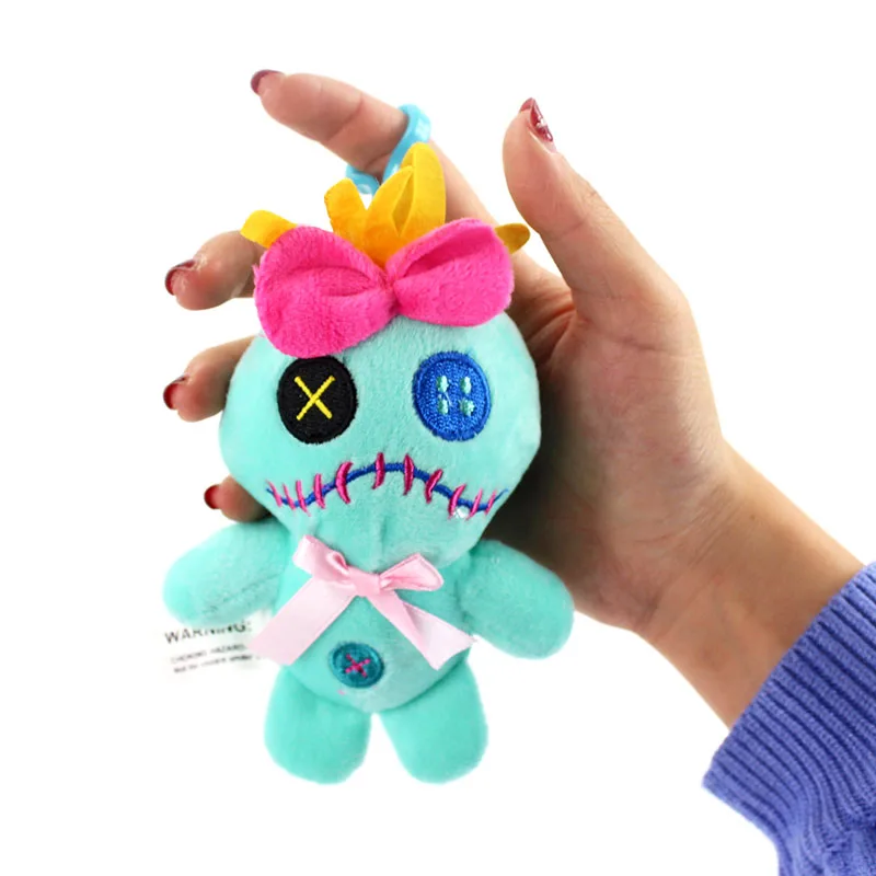 13 см 10 шт/партия Лило и стежка милые Подвески Scrump брелок мультфильм плюшевые игрушки куклы для детей Подарки