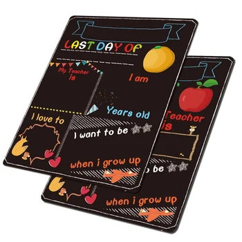 

1pc Small Chalkboards Durable Convenient Useful Student Education Tool Decor Blackboard Message Board for Home School